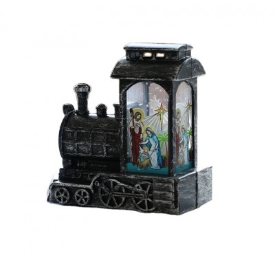 Candle lantern Thomas train Christmas decoration holiday party home furnishing