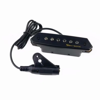 New Top-quality Preamp System A-710 Pickup With Piezo,Avoid opening for 39-42 inch Acoustic Guitar/Bass Guitar Parts Accessories