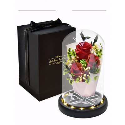 Preserved Flower Bouquet Gift Box Christmas Gift Rose Flower Gift