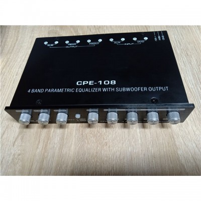 In stock hot sale cheap custom 7 band graphic car audio equalizer CPE-108