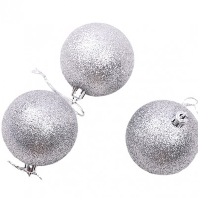 sticky powder Christmas ball Christmas tree decoration hotel shopping mall window decoration