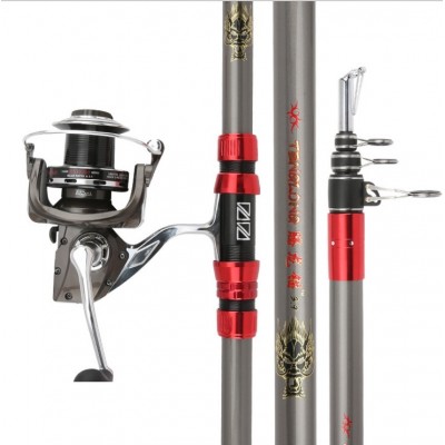 Long section rock fishing rod Carbon No. 3 marine dual-use small sea rod throwing fishing rod