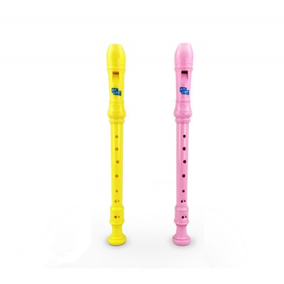 Wholesale  8 hole white ABS plastic musical instrument Chinese flute for kids